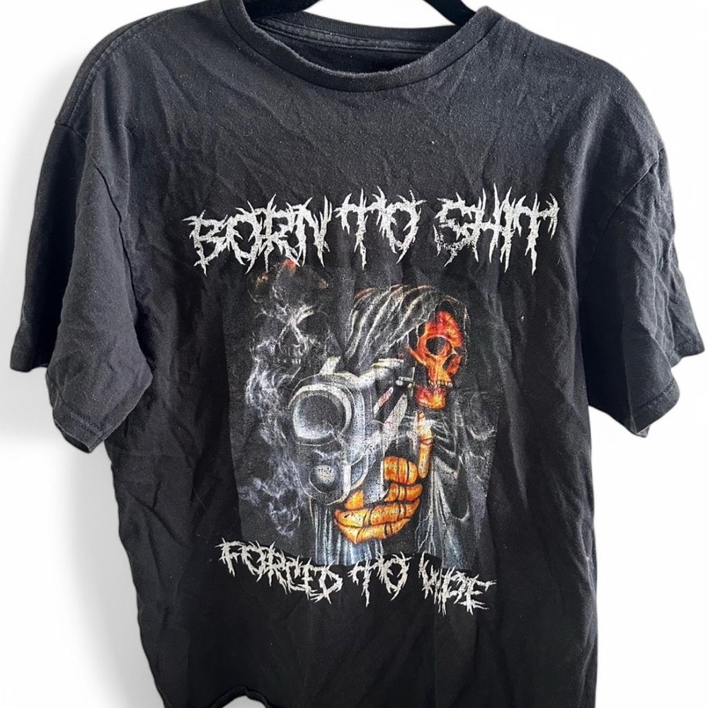 Black Graphic T-Shirt